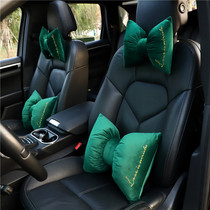 Car headrest waist by car Car Neck Pillow Car Hug Pillow Butterfly Head Pillow Hold Pillow Mesh Red Backrest Waist Cushion Waist Cushion Waist Cushion