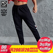 MuscleDog muscle dog simple winter loose beam foot exercise fitness training sweatpants pants sports pants men