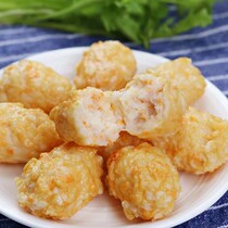 Taiwan Chuanmei cheese egg cheese fish ball hot pot ingredients bean fishing Guandong cooked spicy spicy hot ball about 200g