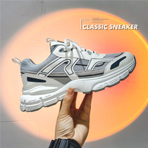 Spring ins net red heightening Old Dad shoes Mens Korean version Tidal Shoes 100 Hitch Sport Running Shoes Students Breathable Mesh Shoes