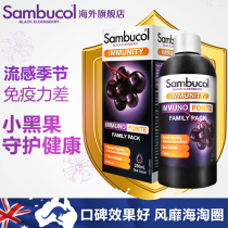 Australia imported Sambucol Black Elderberry small black fruit Whole family vitamin VC Zinc Immunity 250ml