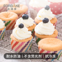 French baking high temperature Chiffon cake paper cup Muffin cup Xuemei Niang paper tray Muffin cup 100pcs for oven