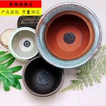 Flower pot gasket household pot cushion bottom net Xun soil leakage round mesh cushion multi-meat flowerpot cushion for flower pot cushion