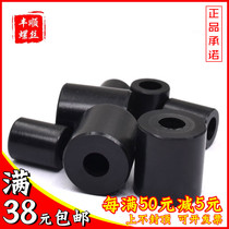  Inner warp M3 black ABS isolation column Plastic casing Nylon support column Hollow cylindrical round through hole Outer Φ7mm