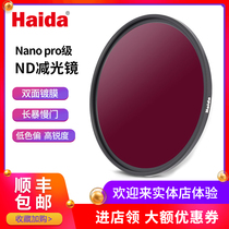 Haida ND Filter NanoPro grade Thin double-sided coated Round frame Filter nd1000 ND3 0 ND64 ND1 8 nd