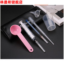 Cosmetics Split tool Volume Cup Funnel Sucker syringe Dispensing Bowl Emulsion Fine China Liquid small sample Dispensing Tool