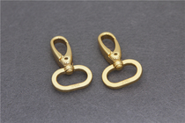 Japanese imported lobster buckle B hook buckle high-end imported handmade leather hardware buckle 18mm 21mm