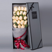 Rose gift box Fujian Quanzhou Huan County Anxi Yongchun Dehua Jinmen County Tongcheng Fresh flower shop Express delivery flowers