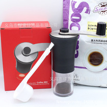 Upgrade new version Coffee mill portable stainless steel grinding beans coffee bean grinding Italian espresso