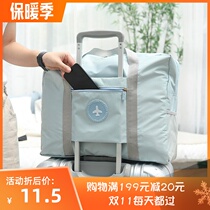 Luggage bag fitness bag female small storage business travel bag net red travel bag female Large Capacity light short-distance portable