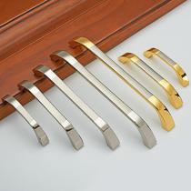 Stainless steel handle wire drawing wardrobe door handle simple drawer cabinet pull hand