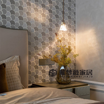 Belgian original imported ARTE wallpaper simple Nordic light luxury polka dot porch living room background wall Villa wallpaper