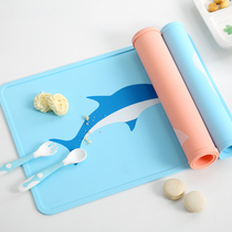 senseyo elementary school student dining mat food grade silicone waterproof anti-grease anti-burn mat children table cushion heat insulation mat