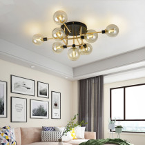 Nordic new bedroom ceiling lamp Net Red simple modern creative dining room living room lamp master bedroom room lamp