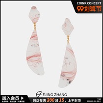 EJING ZHANG ANGEL ear drop ANGEL PENDANT EARRINGS 2019AW