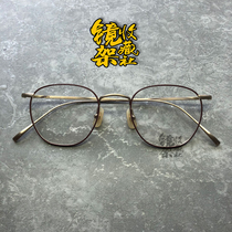 Kaneko gold glasses KV80 pure titanium ultra-light Japanese handmade frame fidelity