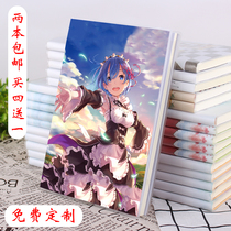 Alien Life from Scratch Dual Animation Nearby Remlum Notebook Student Diary Book