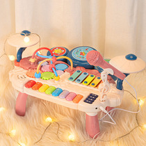 Baby children electronic keyboard Baby multi-function piano toy puzzle little girl beginner music can play 1 year old 3