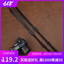 cam-in SLR micro single camera X-M A7 RX100 black card leather strap 26mm wide cam227