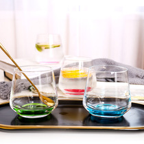 Phantom of the Opera Nordic style simple colored glass creative diamond cup home juice cup milk cup water cup