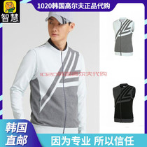 South Korea Volvik Golf Suit Jacket Special 20 Autumn Men's Crewneck Word Stitching Knitted Vest
