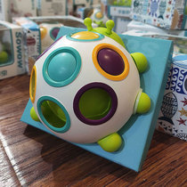 Baby exercises hands-on ability to grasp the hole puzzle logic thinking ladybug small beetle baby early education toys