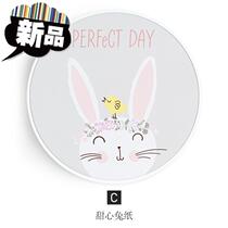 Headboard Picture Frame Children Cartoon Decoration Dream Cute Boy 5 Round Painting Hanging Room Mural Nordic Animal Bedroom Painting