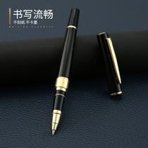 hero hero Signature Pen 3801 business high grade male Lady office metal treasure ball pen gel pen signature official Pen black advertising pen custom logo free lettering