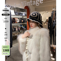 Deris Small Xiao Xiang 2022 new imported fox fur coat female winter design young