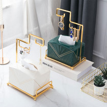 Bedroom Drawing Paper Box Living Room Home Paper Towels Box Jewellery Rack Containing Tea Table New Chinese Creative Light Lavish Ceramic Paper Pumping