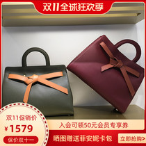 Dissona disanna 18 years of autumn and winter New cowhide carry shoulder Womens bag 8184015002