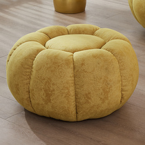 Light Extravagant Pumpkin pedal net Red creativity Living room Bedroom small sofa Stool Makeup room Dressing Room Dorm Room With Short Bench