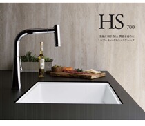 Japan Imported Gemoto Sink HS700 Terrace in the audience Basin Artificial Large Stone Color 3D Sink With Accessories Spot