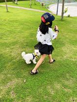 OMIOMI summer new Korean version loose foreign style hemp cotton full printing old heavy industry childrens neutral short-sleeved T-shirt