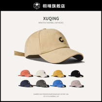 Letter Duck Tongue Cap Baseball Cap Boy Boomer Womens Winter Ins Tide Signs Day Ensemble Card Its Color 100 Hitch Spring Autumn New 2021