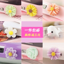 iPhone6S 5s Samsung note oppo Huawei Xiaomi headset dust plug vivo earplugs two postage