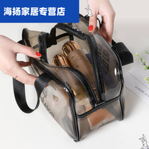 Net red cosmetic bag womens large capacity carrying case small travel box carry ins Wind Super fire wash storage bag