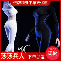 Spot VSTOYS 1 6 female soldiers with tights tights autumn clothes sneak clothes suitable for plastic female body body