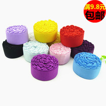 Color 2 5cm crescent edge elastic band dance dress skirt trousers tooth edge bra bra underwear lace accessories