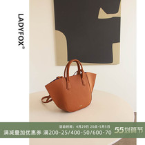 2021 New Tide Models Genuine Leather Single Shoulder Diagonal Satchel Bag Woman Large Capacity Portable Tote Bag Soft Leather Temperament 100 Hitch Bag