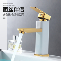 J0M00 faucet black gold platinum single hole wash basin toilet hot and cold water mixing valve wash basin basin Basin