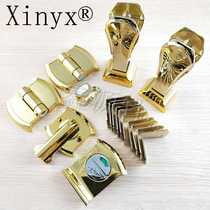 Aluminum spacer accessories Meter high titanium gold complete set with handle indicator lock spring hinge support foot