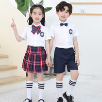 New childrens performance suits primary and middle school students graduation suits for male and female children recitation of kindergarten garden uniforms choral suit