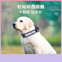 Explosion-proof punching intercine color handle Item Circle Pet Item Circle Haschkin Maud Shepherd Dog Item Circle Nylon Neck Ring
