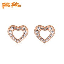 Folli Follie Furi womens jewelry love mark fashion fresh womens earrings earrings