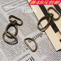25mm ancient bronze color large eyes hook lobster buckle hanging buckle handmade cloth art diy bag coated metal accessories 51 accessories