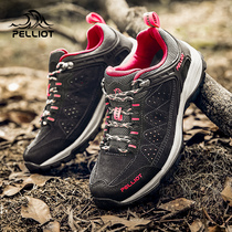 pelliot burhy and mountaineering shoes men and women autumn winter non-slip shock absorbing outdoor shoes breathable and abrasion-resistant hiking shoes