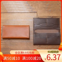 Carpenter Diy leather Leather Leather Wallet Type Handmade Leather Wallet Drawing Tool Paper-like Template Long Wallet Stencil Type