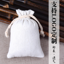 Dragon Boat Festival sachet sachet cotton linen corset pocket sachets empty bag Wormwood lavender Chinese herbal logo customization