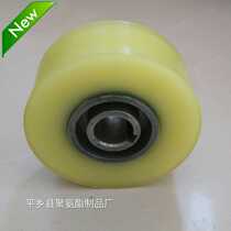 Polyurethane pulley new dynamic cable pulley roller bearing rubber roller bearing rubber wheel outer diameter 125 thickness 50